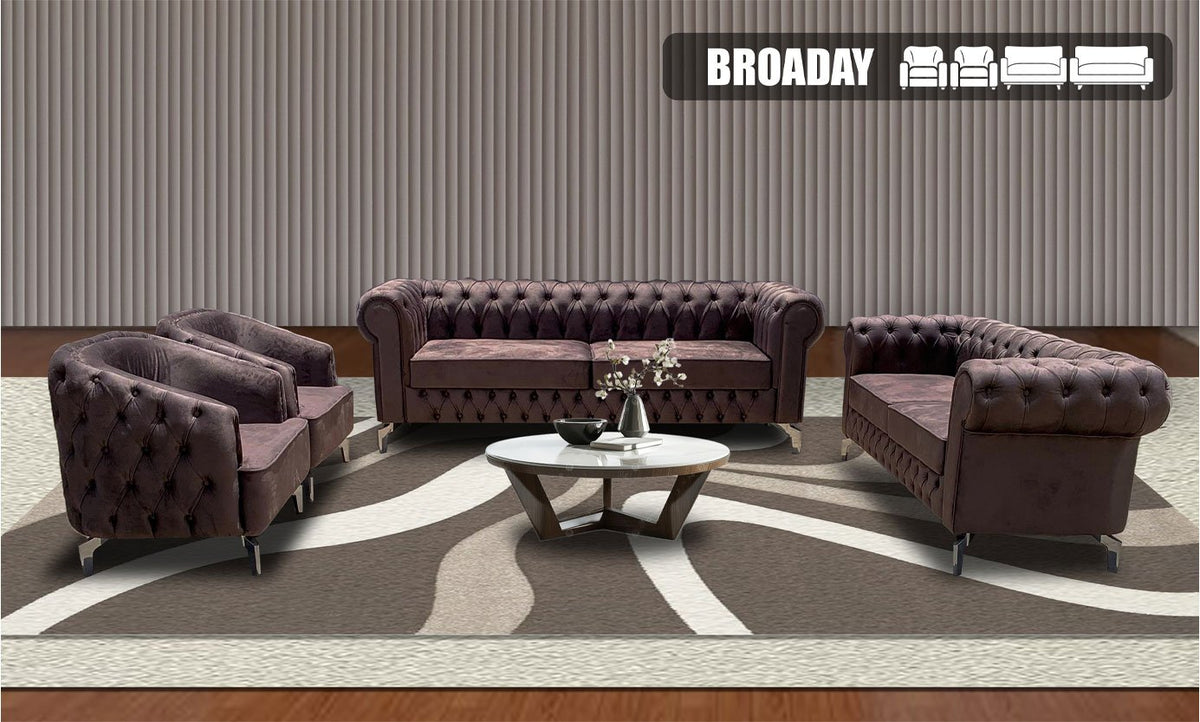 Salotto Broadway 7 posti, colore a scelta