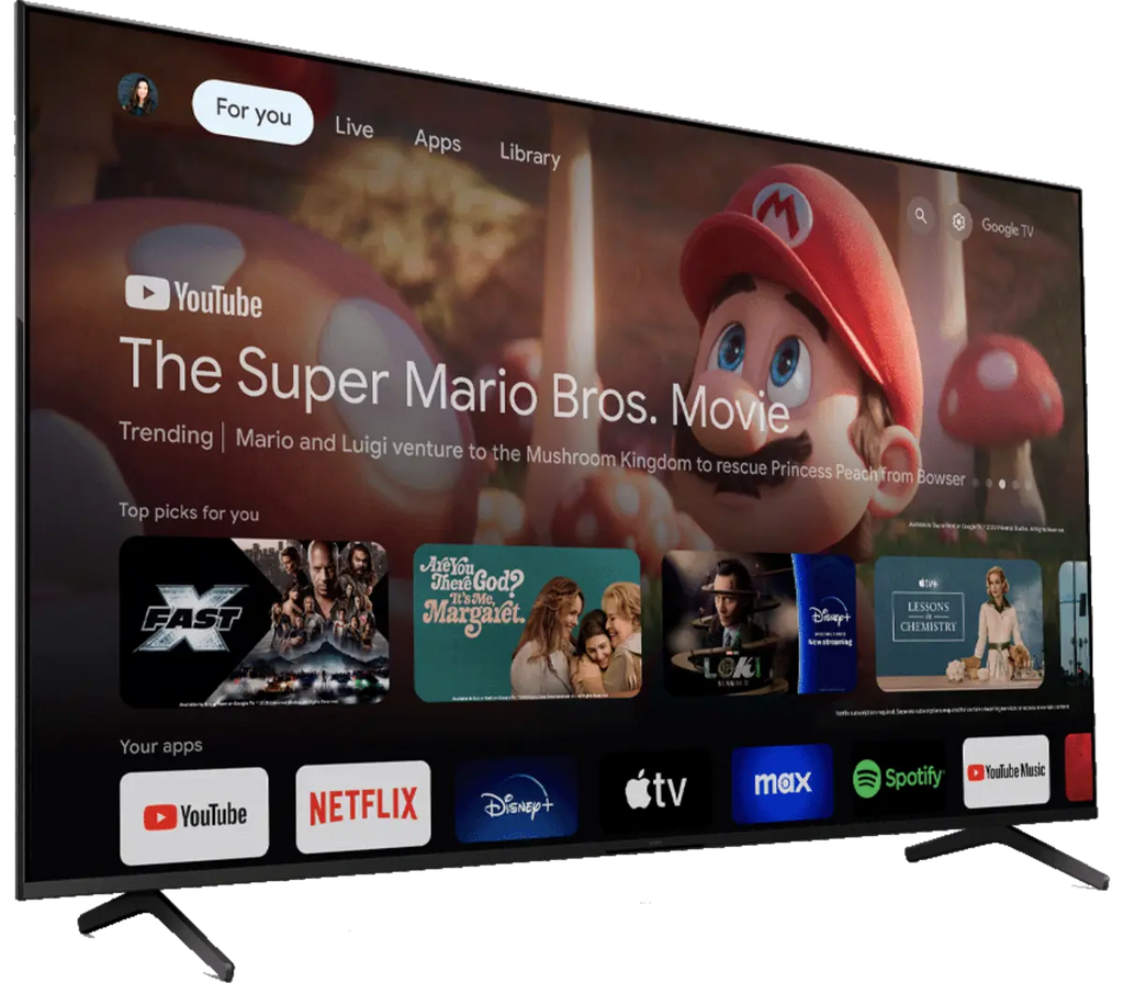 TV Sony 85″ Smart Google TV 4K K85S30