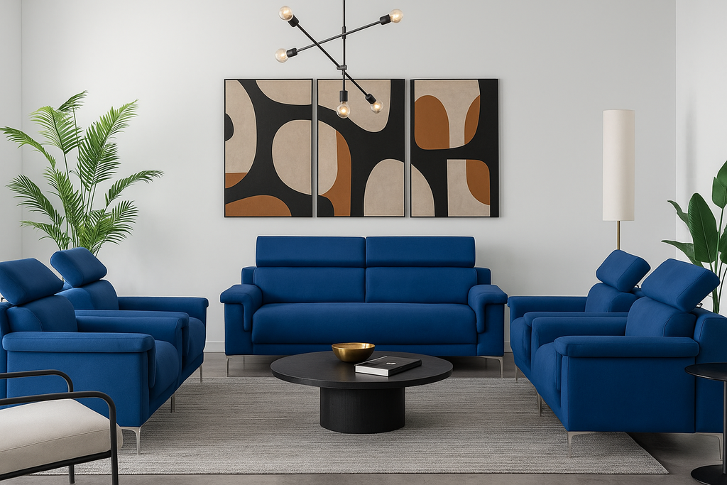 Salotto Conforma 7 posti, colore a scelta