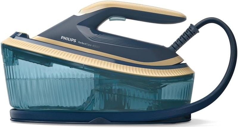 Philips PerfectCare 4000 – Ferro con caldaia (blu/oro)