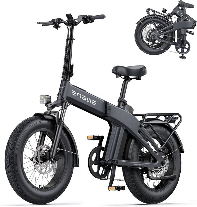 ENGWE EP-2 3.0 – E-bike pieghevole fat (grigio)
