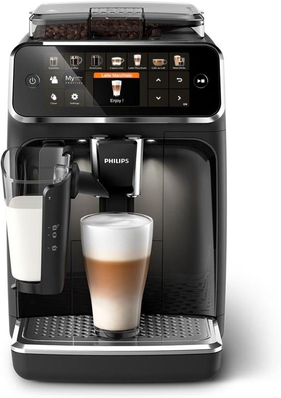 Philips Serie 5400 – Macchina caffè automatica con caraffa latte