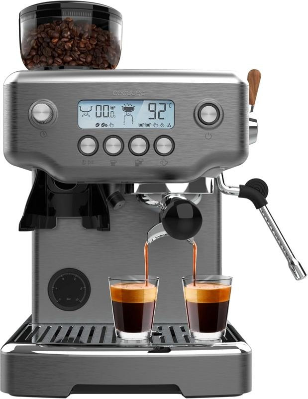 Cecotec Power Espresso Barista – Macchina espresso con macinino
