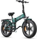 ENGWE Engine Pro – E-bike pieghevole fat 20″ (verde)