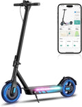 Monopattino elettrico 8,5″ con luci LED e app