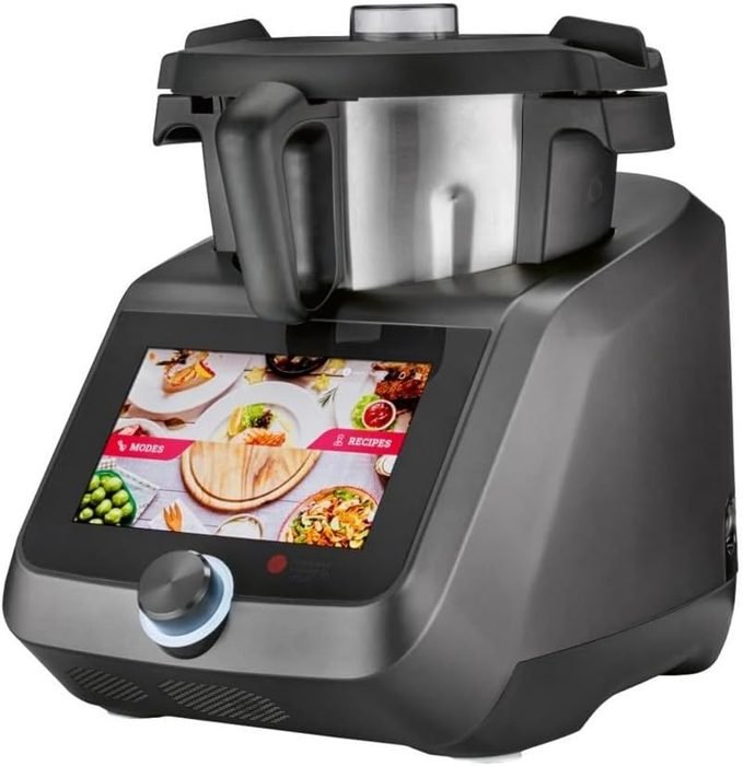 Robot da cucina con grande schermo touch