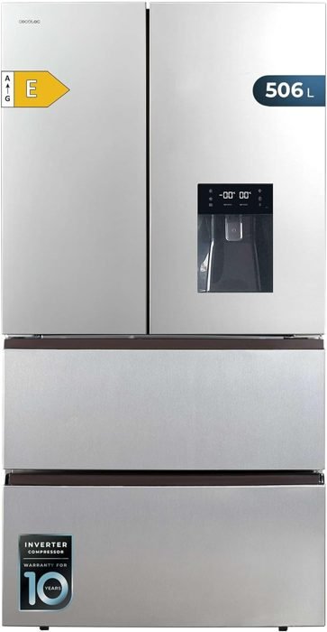 Cecotec French Door 506 L con distributore