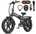 Bicicletta elettrica fat bike pieghevole