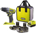 Ryobi Trapano ONE+ + 2 batterie + borsa