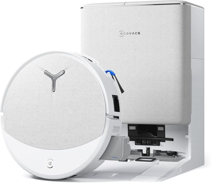 Ecovacs Robot aspirapolvere e lavapavimenti bianco