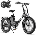Bicicletta elettrica pieghevole fat bike