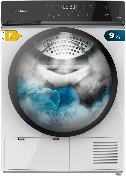 Cecotec Asciugatrice 9 kg bianca