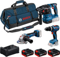 Bosch Kit 3 utensili 18V (3 batterie)