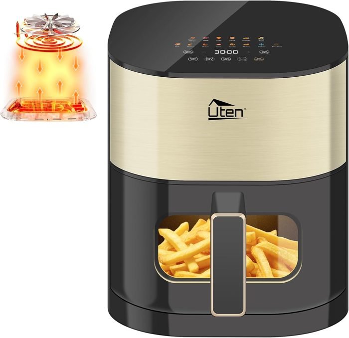Uten Friggitrice ad aria con oblò