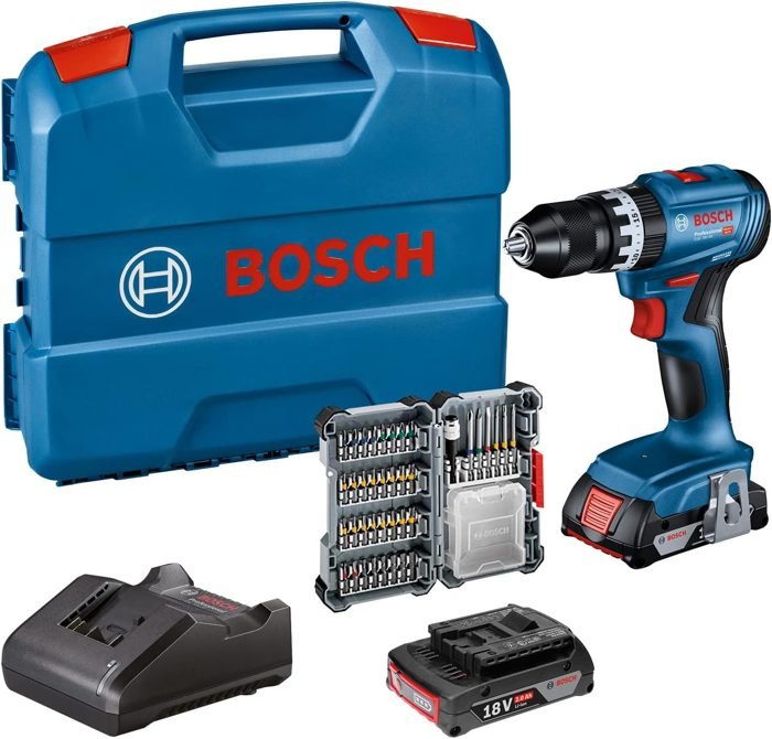 Bosch GSB 18V-45 + set inserti